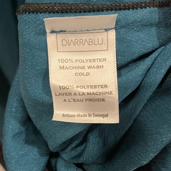 Diarrablu Teal and Brown Patterned Jumpsuit - Picture 4 of 5